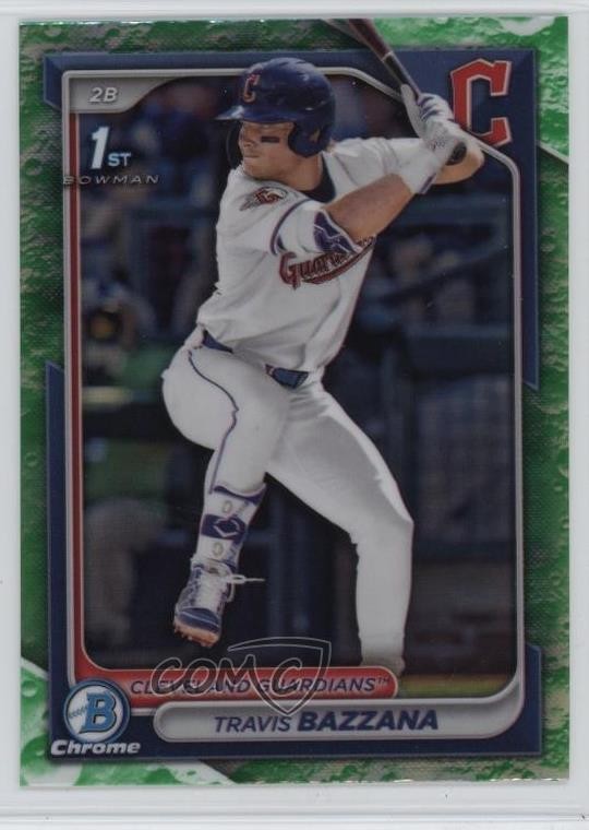2024 Bowman Draft Chrome Lunar Glow Refractor Travis Bazzana #BDC-1