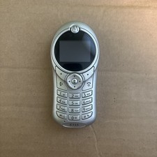 Motorola C series C155 - Silver Very Rare Cell Phone Good Condition