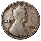 1915-D LINCOLN CENT GOOD FREE USA SHIPPING