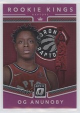 2017-18 Panini Donruss Optic Rookie Kings Pink Prizm 4/25 OG Anunoby #23 s1i