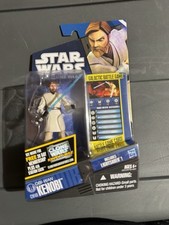 STAR WARS THE CLONE WARS CW40 OBI-WAN KENOBI with LIGHTSABER