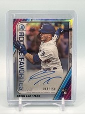 2020 Bowman Chrome Rookie of the Year Favorites /150 Gavin Lux Auto #ROYFA-GL