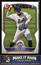 Jesus Baez 1st 2023 Bowman Prospects #BP-12 New York Mets
