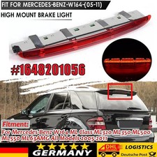 DE Für Benz ML W164 2005-2011 Dritte 3.Bremslicht Bremsleuchte Rot A1648201056 DE Für Benz ML W164 2005-2011 Dritte 3.Bremslicht Bremsleuchte Rot A1648201056