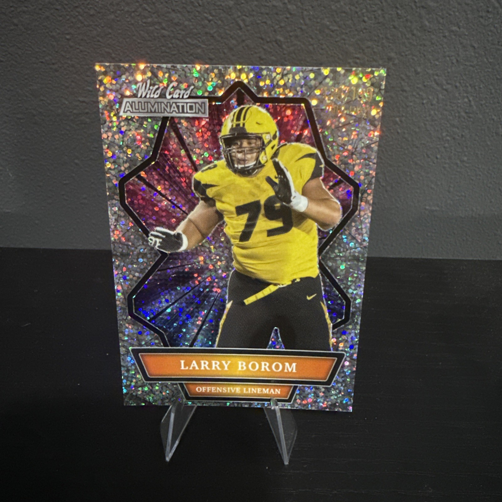 2021 Wild Card Larry Borom 128/199
