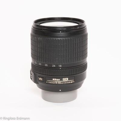 Nikon AF-S DX NIKKOR 18-105 mm 1:3,5-5,6G ED VR Objektiv, gebraucht, Fachhandel