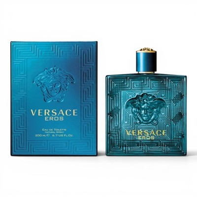 Versace Eros Eau de Toilette EDT Herren Spray Herrenduft 200ml