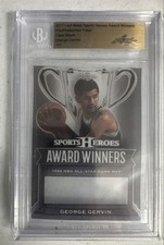 2017 Leaf Metal Sports Heroes - Award Winners Autographs George Gervin