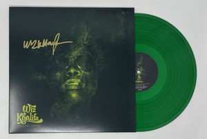 WIZ KHALIFA “Rolling Papers” SIGNED Autograph Green Vinyl Record 2 LP JSA COA