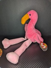Ty Beanie Babies Pinky the Flamingo Plush Toy