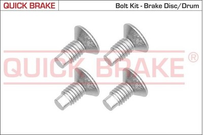 Quick Brake Schraubensatz, Bremsscheibe 11663K für RENAULT