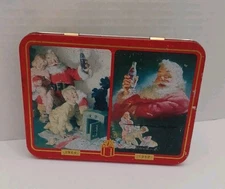 Coca-Cola Christmas Santa Nostalgia Playing Cards Tin Limited Edition 1 Deck