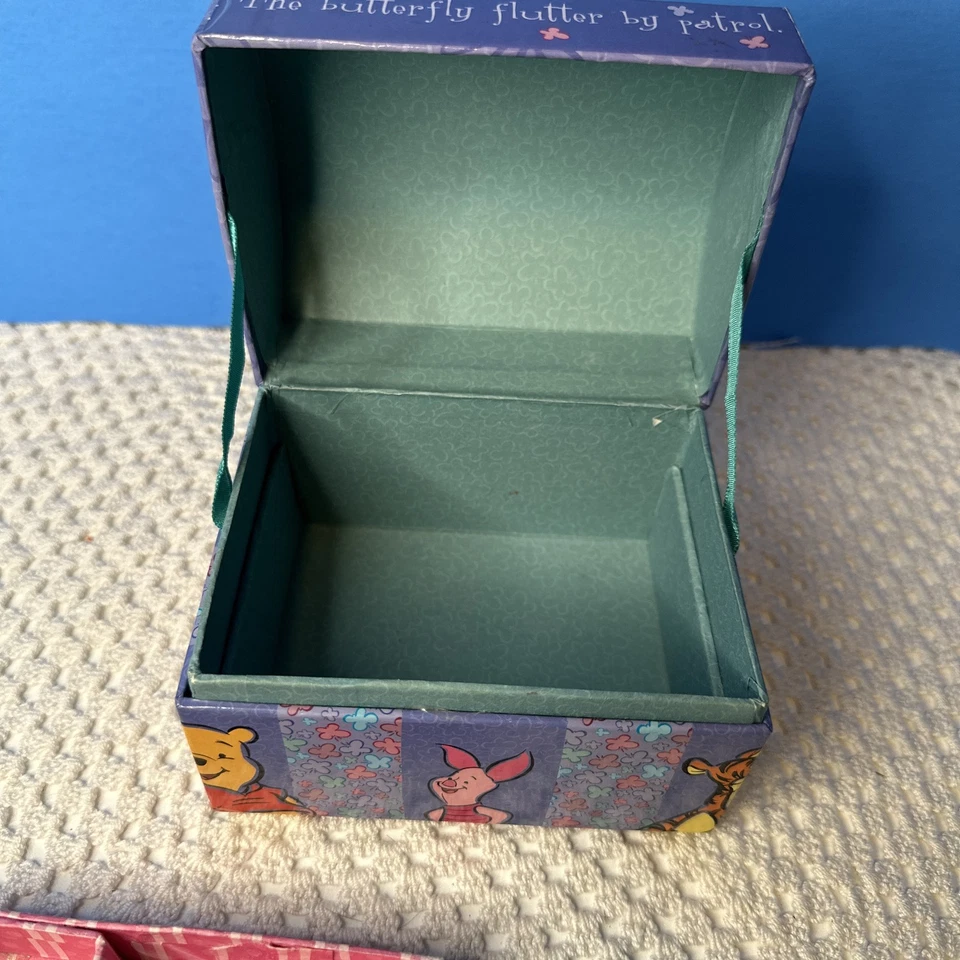 Cardboard Vintage Pooh Jewelry Box EUC - Image 4 of 4