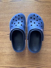 Crocs Crocs and Clogs W/ Racing Stripe Youth Size 2