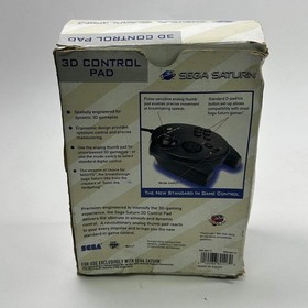 Sega Saturn 3D Controller Black MK-80117