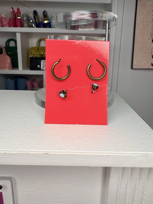 Integrity Toys  Peace 'N Harmony Poppy Parker Fashion Doll Earrings & Rings