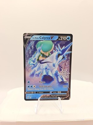 Pokemon TCG - Calyrex V 45/198 - Holiday Calendar - Stamped Ultra Rare Holo