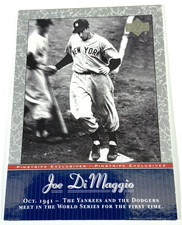 2001 UPPER DECK PINSTRIPE EXCLUSIVE #JD25-JOE DIMAGGIO-NY YANKEES-NMMT FREE SHIP