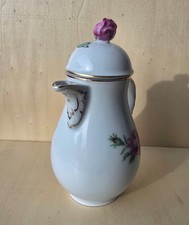 Furstenberg Moccakanne Porzellan "Rote Rose"