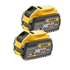 DEWALT Akku Set 54V 216 Wh XR FLEXVOLT 2x Akku für 18V/54V Maschinen