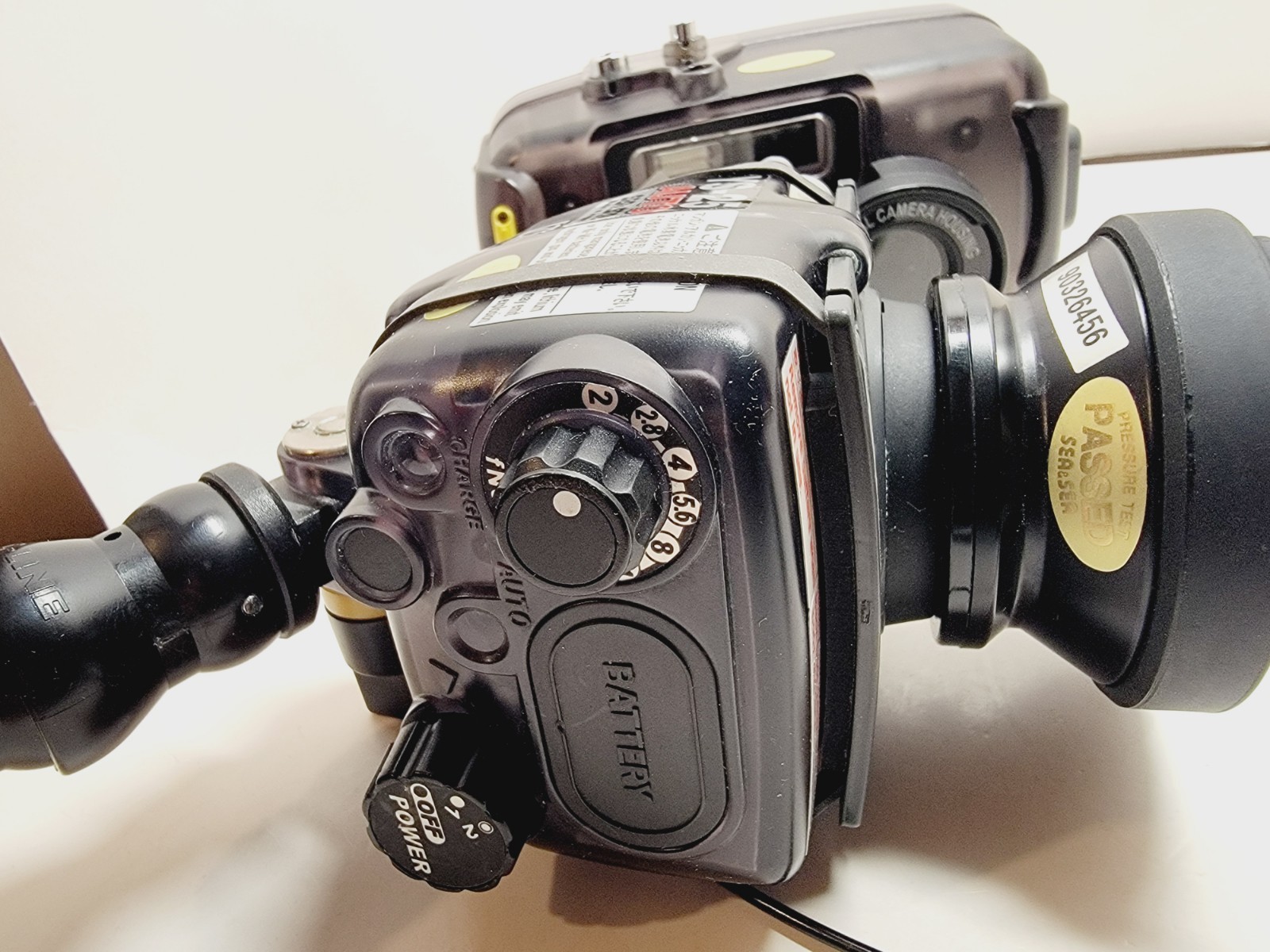 Ricoh Caplio G3 Mdl 5 Dig Camera Sea & Sea DX3000 G Housing Sea & Sea Flash YS25