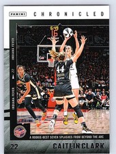 2025 Panini Caitlin Clark Chronicled #4 - Caitlin Clark Indiana Fever