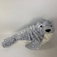 Steiff Soft Cuddly Friends Aila Seal Plush Figure Button Tag