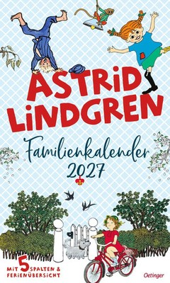 Astrid Lindgren Familienkalender 2027 Ilon Wikland Kalender 14 S. Deutsch 2027