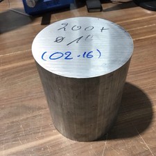 1x Alu  Aluminium Rund Reststück D: 160 mm x ca. 202 mm, 11,4 Kg  (S)