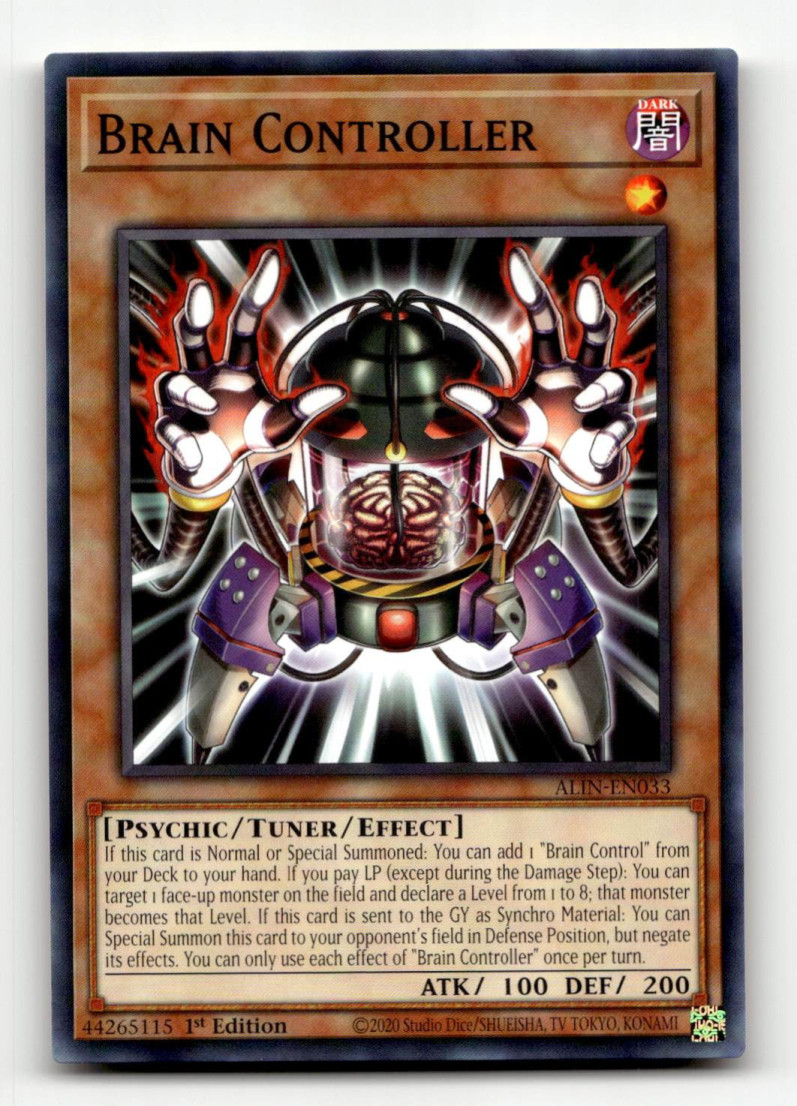 Yugioh Brain Controller ALIN-EN033 - Alliance Insight