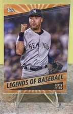 2021 Topps Opening Day Legends of Baseball #LOB10 Derek Jeter ~🔥 NY Yankees! 🔥