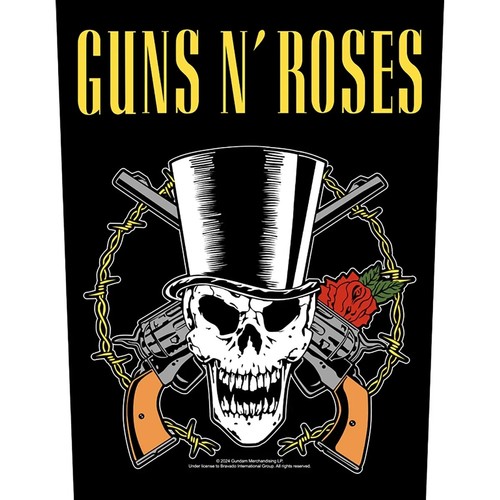 Guns N Roses Patch SKULL & GUNS Backpatch eBay