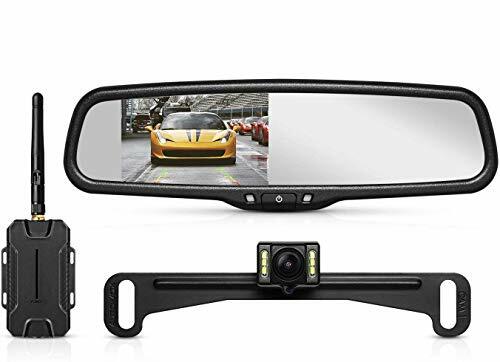 Auto-Vox Dual Video Inputs 4.3" Auto Adjusting Brightness Car Rear View Mirror For Toyota Honda Nissan Mazda Hyundai Kia Ford Pickup And Most Car Model (6196484566263)