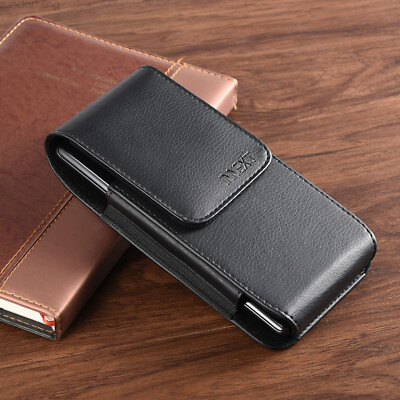 Handy Gürteltasche Hülle mit doppelter Stahl-Clip Schlaufe Universal Smartphone