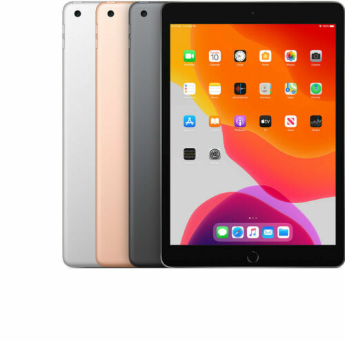 Brand New Apple iPad 8th Gen 10.2 (2020) 4G 32GB 128GB 8MP Tablet By FedEx - Afbeelding 1 van 4