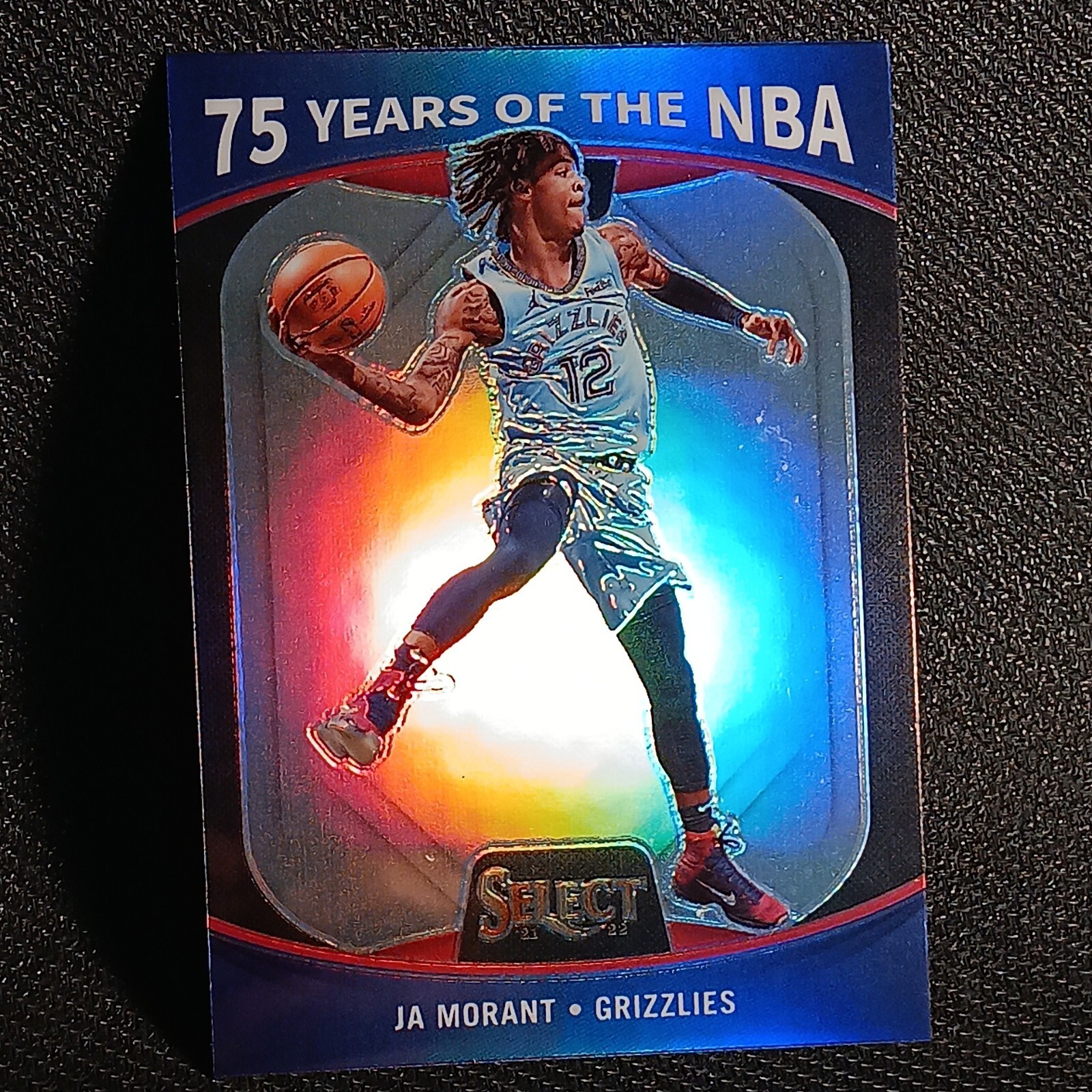 2021-22 Panini Select - 75 Years of the NBA #54 Ja Morant