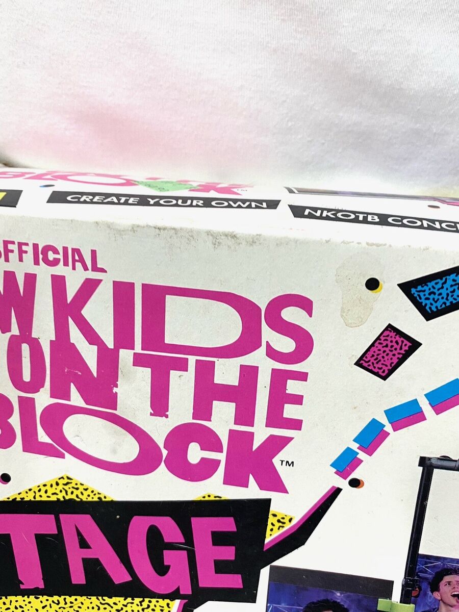 Vintage 1990 New Kids on the Block Stage Complete With Vintage 1990 New Kids on the Block Stage Complete With
