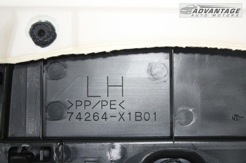 2019-2022 TOYOTA PRIUS AWD-E REAR LEFT SIDE INTERIOR DOOR PANEL COVER TRIM OEM - Picture 4 of 5
