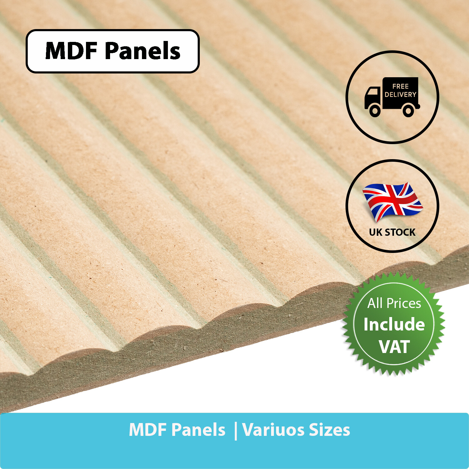Decorative MDF Wall Panels Reeded Hills Panels 3D Wall Panels Wood Wall ...