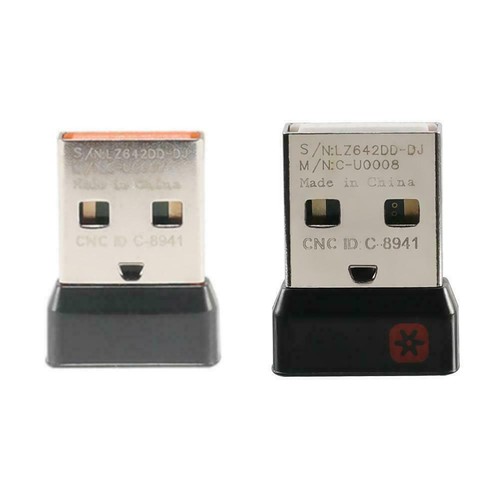 do Logitech Unifying Receiver Wireless 6 urządzeń do przycisku myszy уκ Q4V2 A2C5 F7Y8 - Zdjęcie 6 z 8
