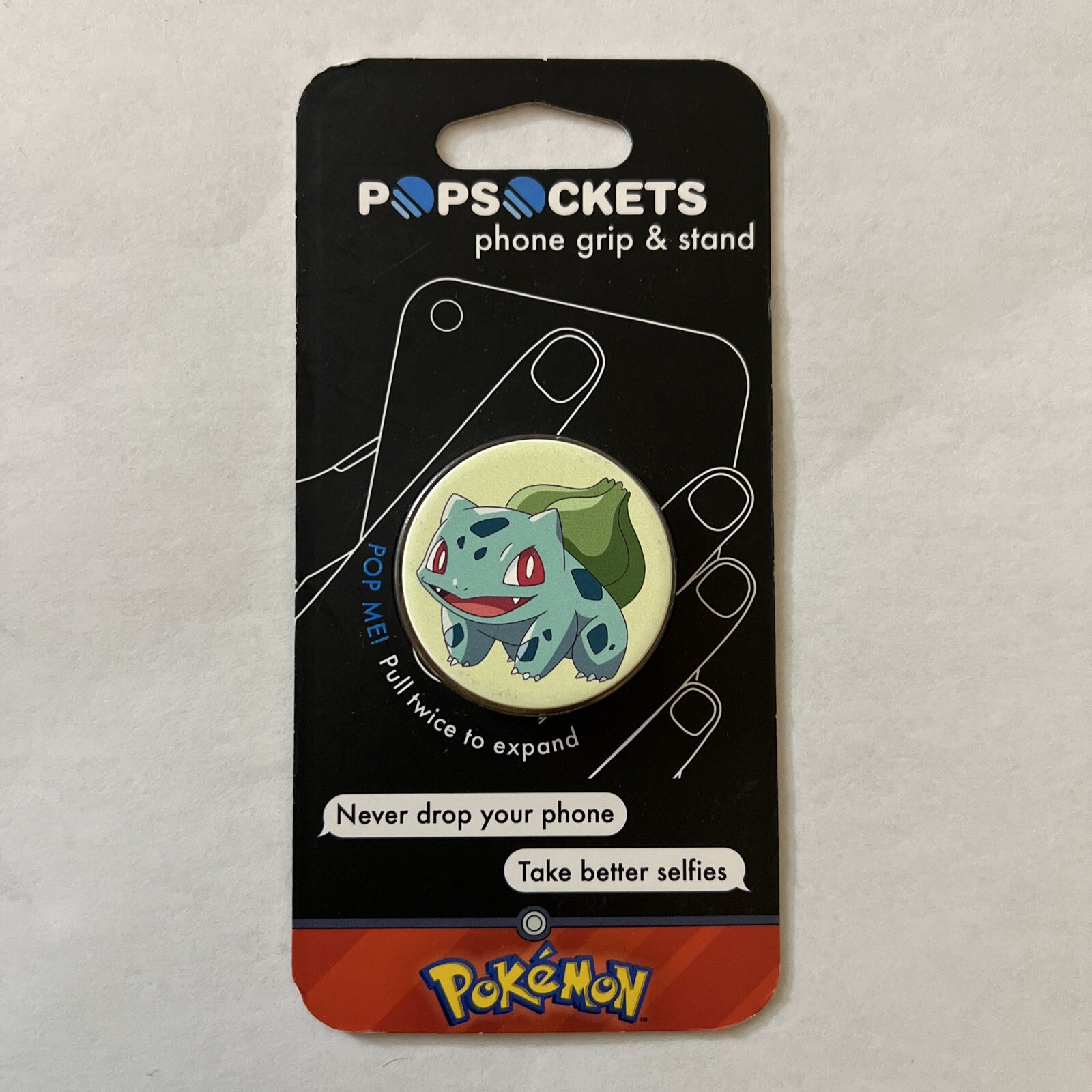 Popsocket Pokemon Bulbasaur Collapsible Grip and Stand Phone Accessory NEW-image