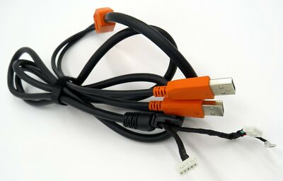 1x Ersatz-Kabel für Logitech G710+ & G710 G Tastatur, original USB-Kabel, Orange