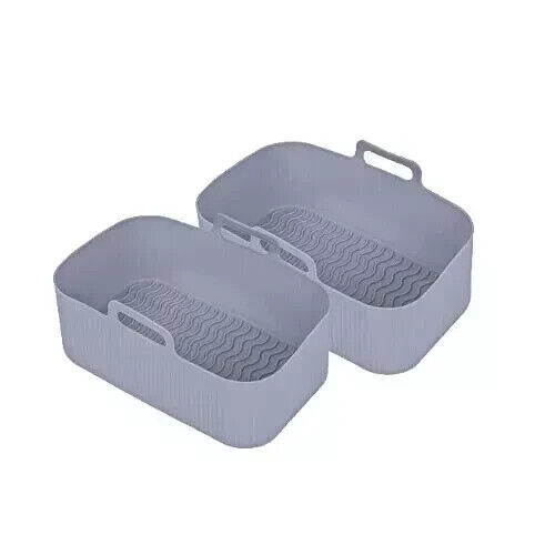 Air Fryer Zubehör Rack Set Werkzeuge Backform Grillblech Küche Herd - Bild 8 von 11