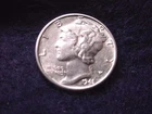 1941 MERCURY DIME NICE BU COIN!!    #2