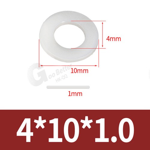 Unterlegscheiben DIN 125 Kunststoff Polyamid PVC M2 - M24 Beilagescheibe ISO7089 - Bild 30 von 121