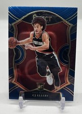 CJ Elleby 2020-21 Select Basketball Blue Concourse RC Base #100