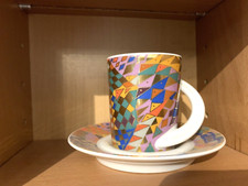 TOP 1 Rosenthal -cupola Espressotasse Sammeltasse Nr. 2 B.Brenner - neuwertig !