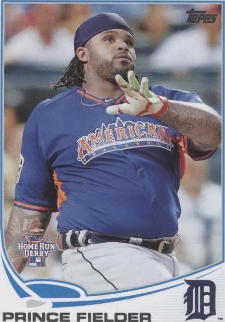2013 Topps Update Series - Prince Fielder #US91 - 1 of 1