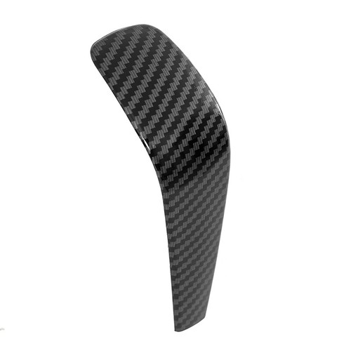Carbon Fiber Look For BMW 3 Series E90 E93 E91 06-12 Gear Shift Knob Cover Shell - Picture 5 of 10