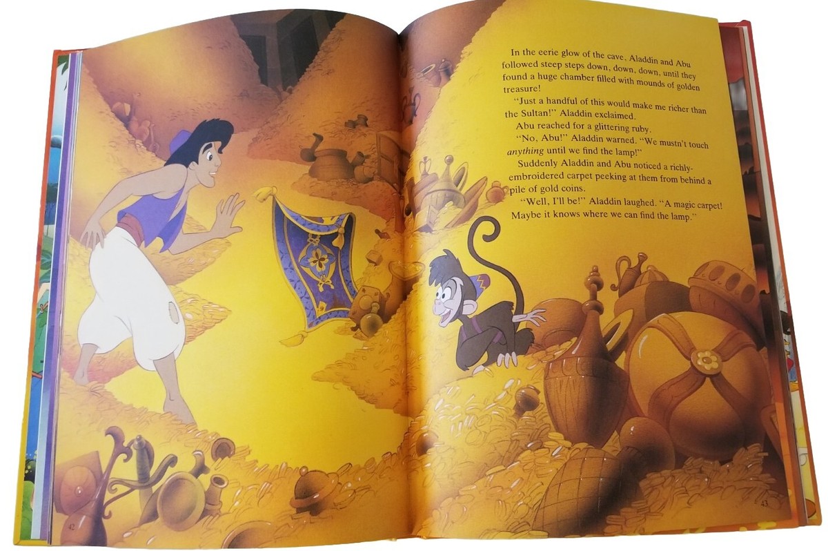 Disney's Aladdin, Hard Cover Book (1992, Twin Books